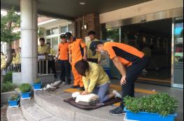 서부교육지원청, 소방관서와 합동 소방훈련 실시 기사 이미지