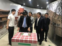 주낙영 경주시장, 화랑마을 가상현실(VR) 체험존 진행상황 점검 기사 이미지