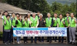 청도읍지역사회보장협의체 '행복나눔' 주거환경 개선 기사 이미지