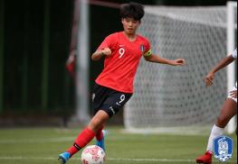 U-15 여자대표팀 전유경 '축제 맘껏 즐겼다...일본전만 빼고' 기사 이미지