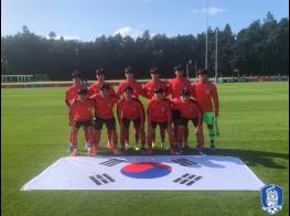 U-17 남자대표팀, 브라질 친선전서 1-2 패 기사 이미지