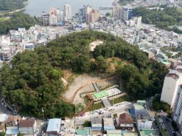 여수 안산근린 공원, 전라남도 친환경디자인상 수상 기사 이미지