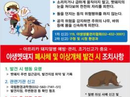 대전시, 야생동물 피해예방 ‘팔 걷어’ 기사 이미지