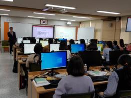 제주미래교육연구원, ‘2019년 신규 지방공무원 엑셀활용 정보화교육훈련’운영 기사 이미지