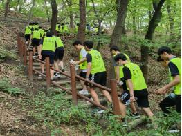 도원고 국토대장정 100km 프로그램 실시 기사 이미지