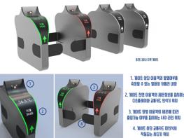 ‘감염병 확산을 예방하는 지하철 개찰구’, 제1회 공공디자인 국민아이디어 공모전 대상 수상 기사 이미지