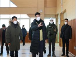 인천시교육청 도성훈 교육감, 3월 개교 예정 학교 현장 점검 기사 이미지