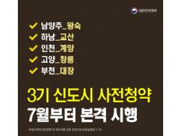 3기 신도시 사전청약 7월부터 본격 시행 기사 이미지