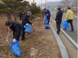 김천시, 대신동 설맞이 합동 환경정비 실시 기사 이미지