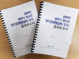 충주시, ‘청소년 위기영역별 실태조사’ 설문결과 기사 이미지