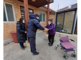 옹진군 백령면지역사회보장협의체, 설 명절맞이 사랑의 가래떡 및 한과 나눔 가져  기사 이미지