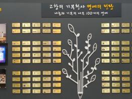 '나눔과 봉사 기부의 천국 고창' 고창군, 2021년 상반기 명예의 전당 운영 기사 이미지