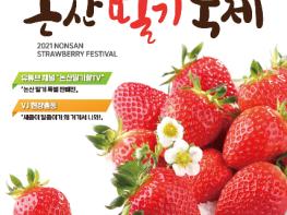 논산시, 새콤달콤! Berry Good Time! 논산딸기축제 올해는 온택트로 만나요  기사 이미지