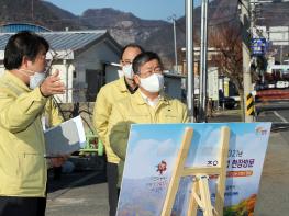 박일호 밀양시장, 읍면동 주요사업장 및 건의사업장 현장점검 나서 기사 이미지