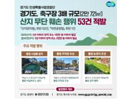 경기도 특사경, 축구장 3배 규모 산지 무단훼손 행위 53건 적발 기사 이미지