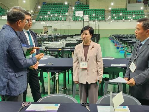 인천시선관위 위원장, 제21대 대통령선거 개표소 설비상황 현장 점검 기사 이미지