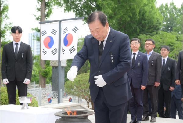 6일 세종시 '제70회 현충일 추념식' 충령탑에서 개최  기사 이미지