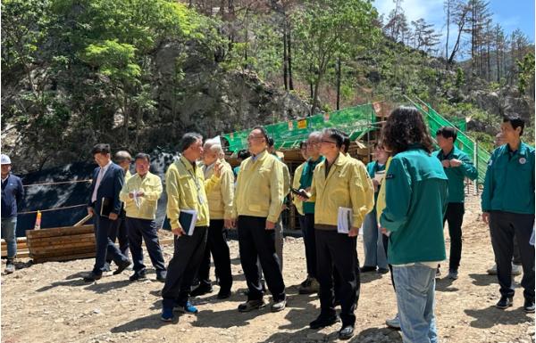 행안부, 전북 무주·진안 재해복구 현장 점검 기사 이미지
