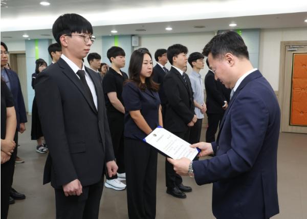대전교육청, 7. 1.자 지방공무원 임용장 수여식 기사 이미지