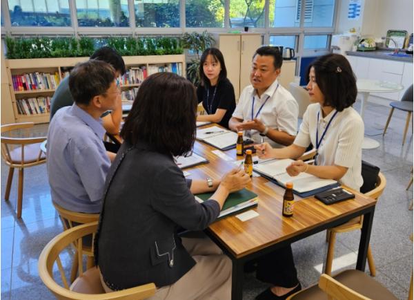 진주시, 청주시 상수도 첨단검침 체계 벤치마킹 방문 기사 이미지