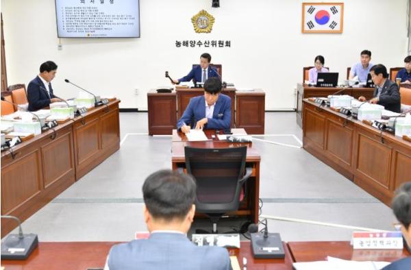 경상남도의회 농해수위, 농작물 재해보험 및 복구단가 현실화 촉구  기사 이미지
