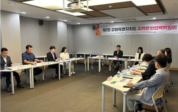 '강원특별자치도 지역문화협력위원회' 개최 도립예술단 활성화 방안 논의 기사 이미지