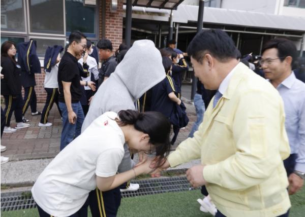 광주광역시교육청, 학교 폭발물 설치 협박 메일 신속 대처 기사 이미지