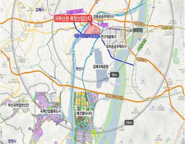 서부산권 복합산업단지, 개발제한구역(GB) 해제 승인… 지역경제 혁신 거점으로 조성 기사 이미지