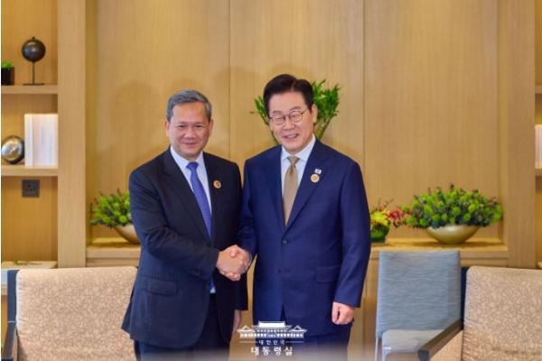 이재명 대통령, 한국·캄보디아 정상회담 기사 이미지