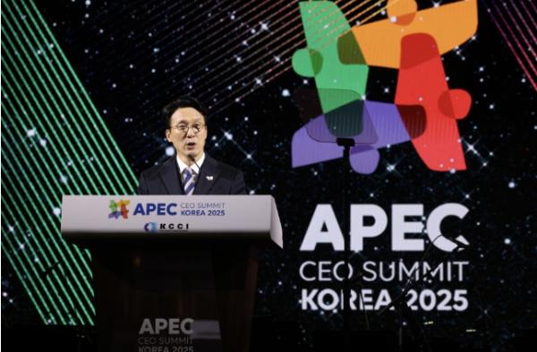 김민석 국무총리, APEC CEO Summit 2025 환영 만찬 축사, 글로벌 경제협력 비전 '3B' 제시 기사 이미지