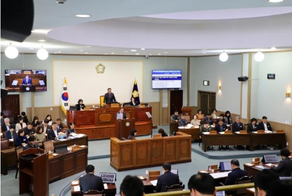 제316회 함안군의회 제2차 정례회 개회 기사 이미지