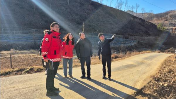 의성군, 산불피해지 위험목 제거사업 특별안전점검 추진 기사 이미지