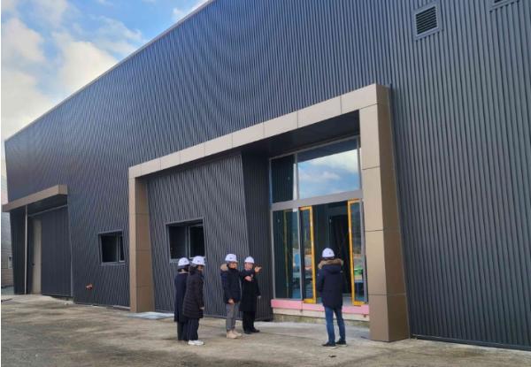 영광군, 미래농업자원육성센터 공사 현장 점검 실시 기사 이미지