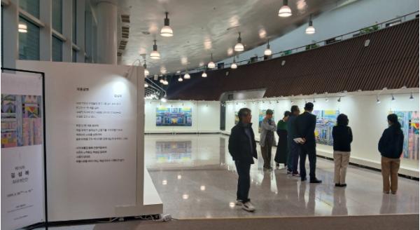 진주시 너우니갤러리, 제16회 김성복 초대개인전 개최 기사 이미지