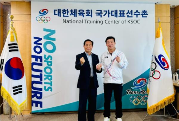 진천군, 국가대표선수촌과 지역 농축산물 공급 확대 협의 기사 이미지