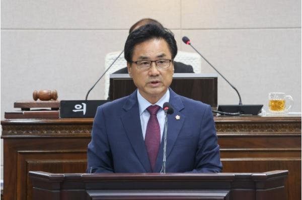 홍성군의회 권영식 의원 5분 자유 발언 기사 이미지